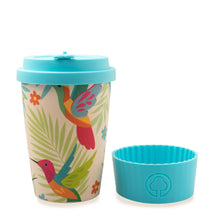 Load image into Gallery viewer, Bamboo Eco Cup 400ml Birds
