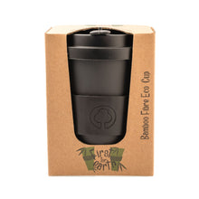Load image into Gallery viewer, Bamboo Eco Cup 400ml Black
