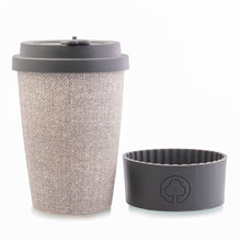 Load image into Gallery viewer, Bamboo Eco Cup 400ml Grey
