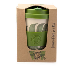 Load image into Gallery viewer, Bamboo Eco Cup 400ml Leaf
