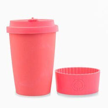 Load image into Gallery viewer, Bamboo Eco Cup 400ml Coral
