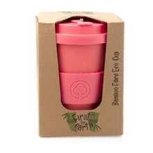 Load image into Gallery viewer, Bamboo Eco Cup 400ml Coral
